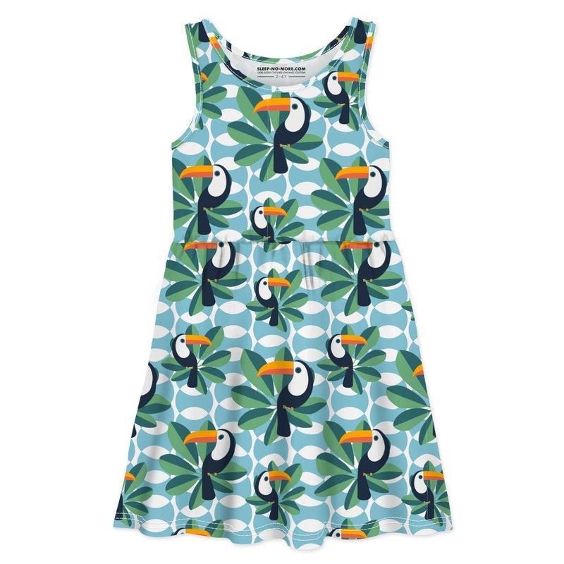 Vest Dress IF I CAN, TOUCAN TOO-Dresses-sleep-no-more