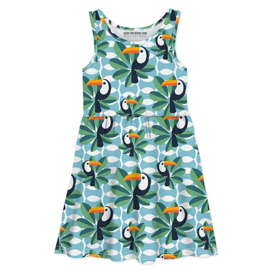 Vest Dress IF I CAN, TOUCAN TOO-Dresses-sleep-no-more