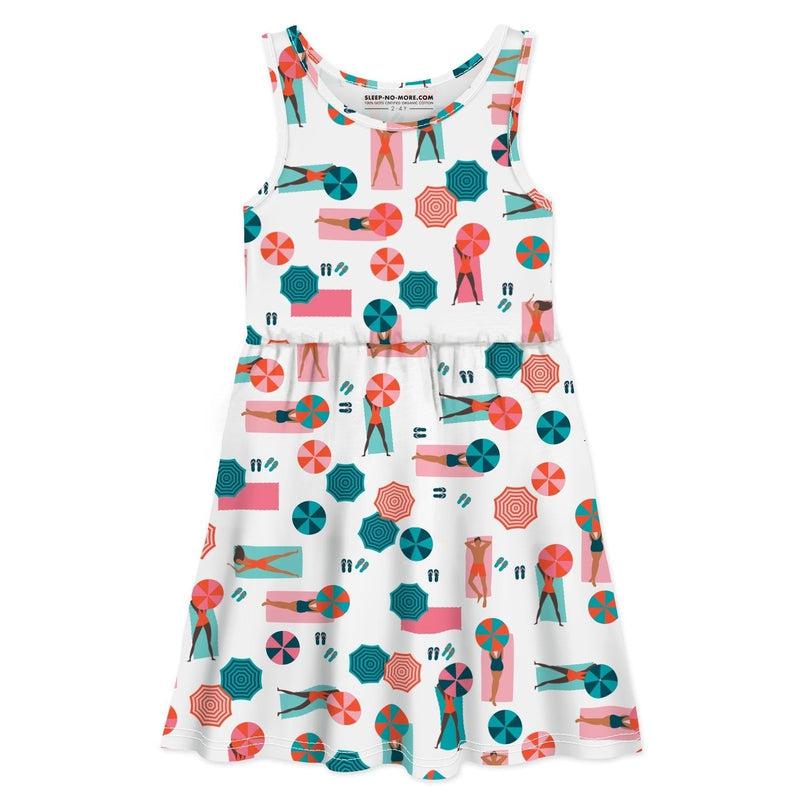 Vest Dress LIFE IS A BEACH-Dresses-sleep-no-more