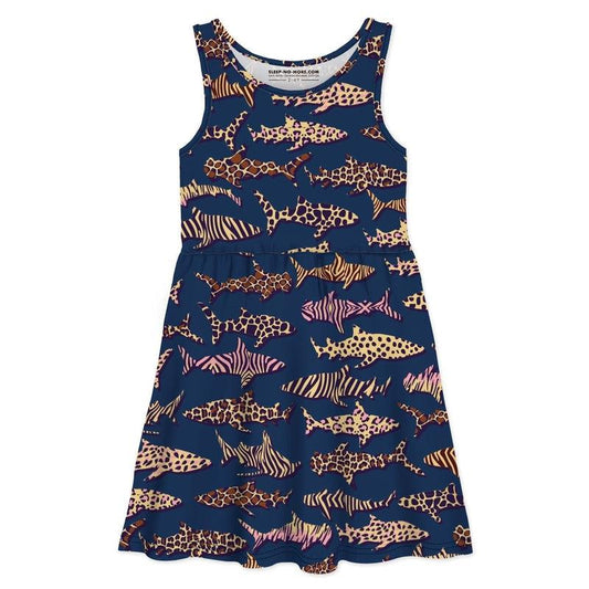 Vest Dress MUMMY SHARK-Dresses-sleep-no-more